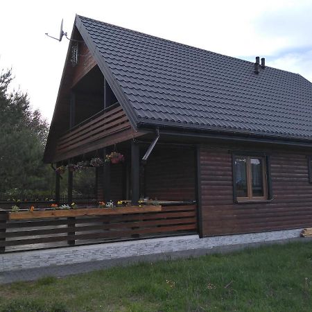 Dom Drewniany Pod Lasem Zatory Kültér fotó